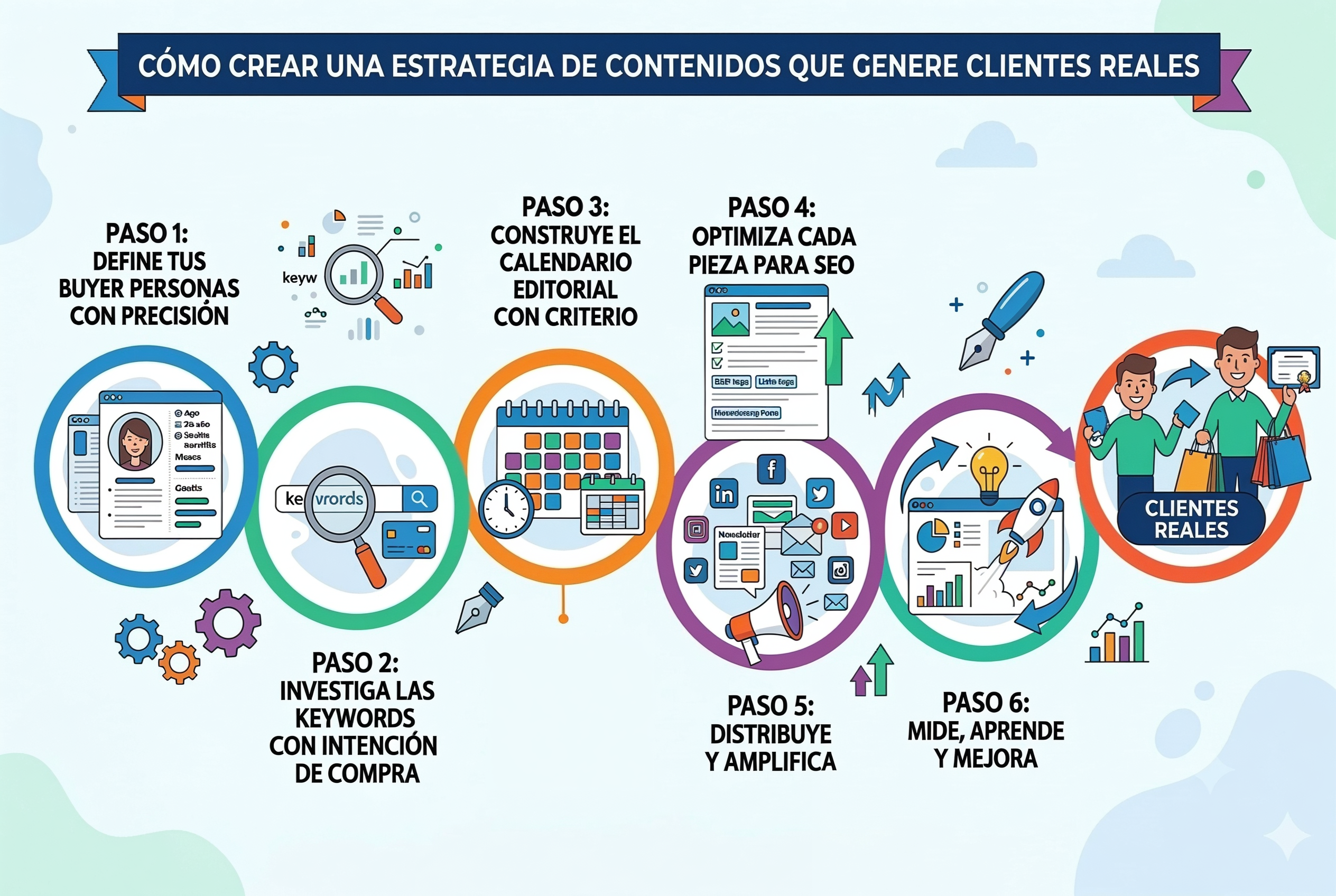 Cómo crear una Estrategia de contenidos que genere clientes reales-TobeOnlline